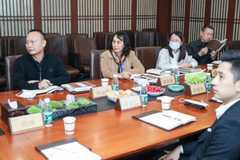 罗湖区人大常委副主任谭会茹一行莅临TOP1体育调研